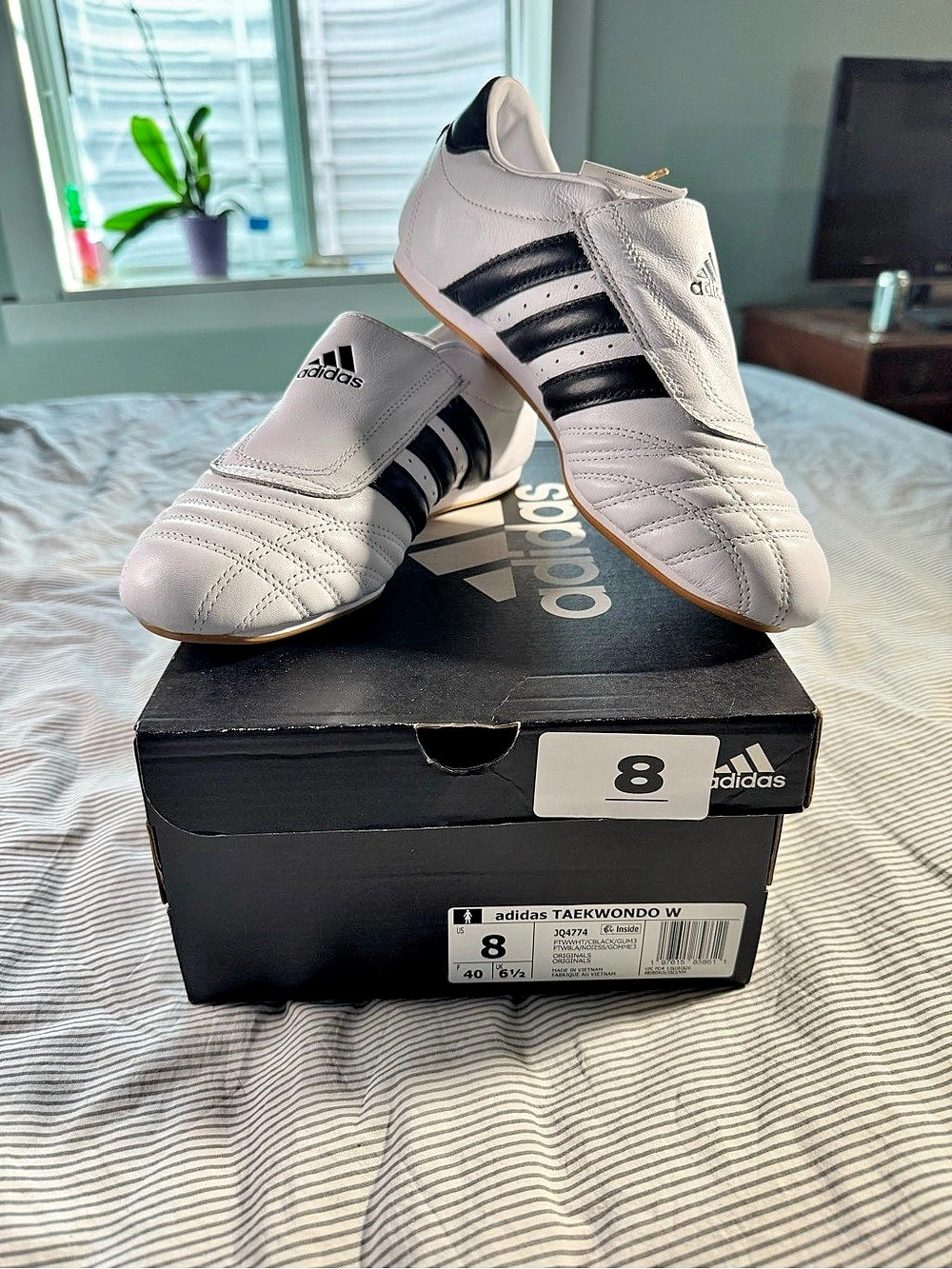 adidas Taekwondo W Women's White & Black US 8 NWT